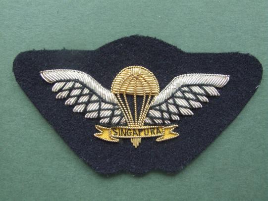 Singapore Basic Parachute Dress Uniform Wings