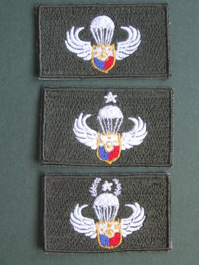 Philippines Army Parachute Wings Set