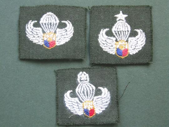 Philippines Army Parachute Wings Set