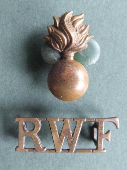 British Army Post 1898 The Royal Welch Fusiliers Shoulder Title