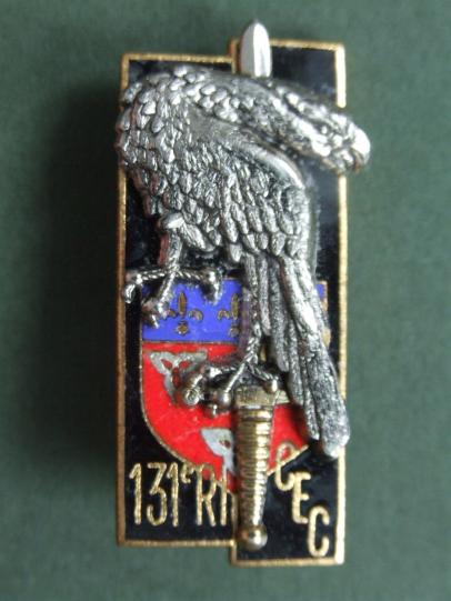 France C.E.C 131th Infantry Regiment COMMANDO CENTRE Pocket Crest