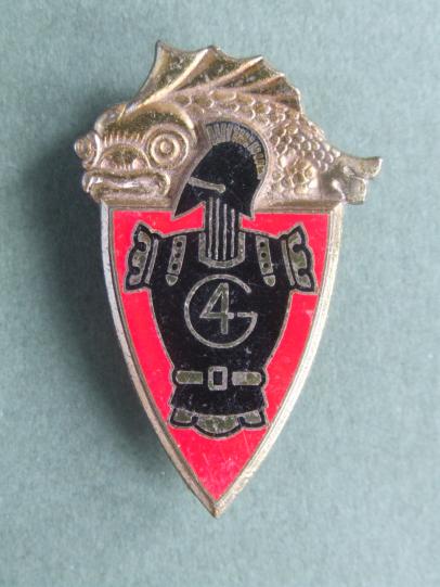 France Army 4° Régiment du Génie Pocket Crest