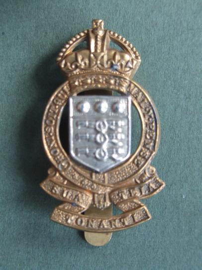 British Army Royal Army Ordnance Corps Post 1947 King's Crown Cap Badge