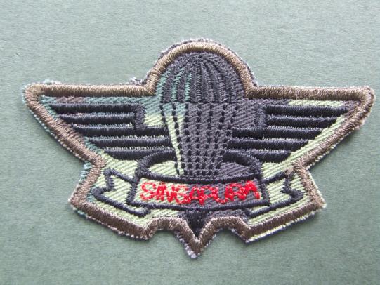 Singapore Combat Dress Basic Parachute Wings