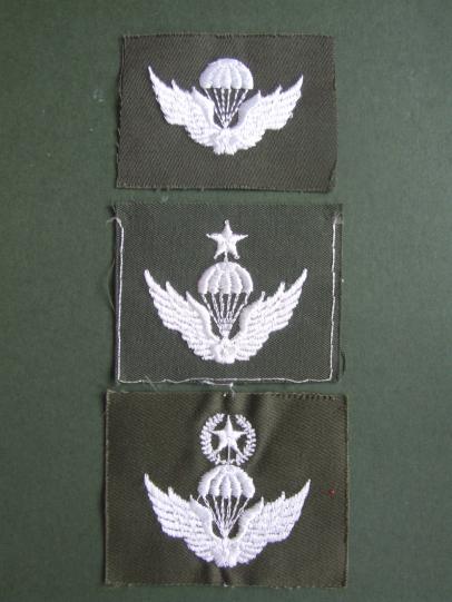 Republic of Korea Army Parachute Wings Set