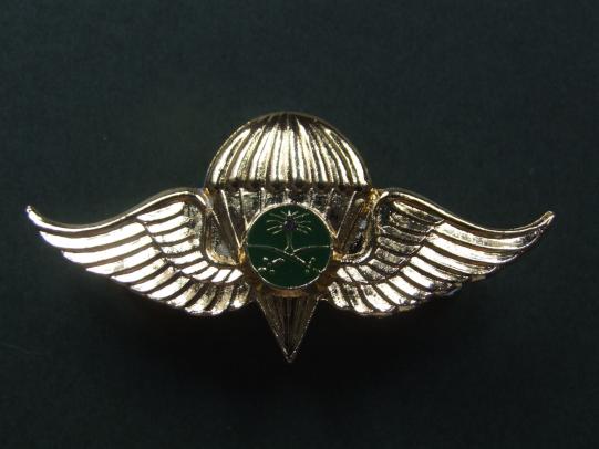 Saudi Arabia 1980's Series Officer's 4th Class Parachute Wings