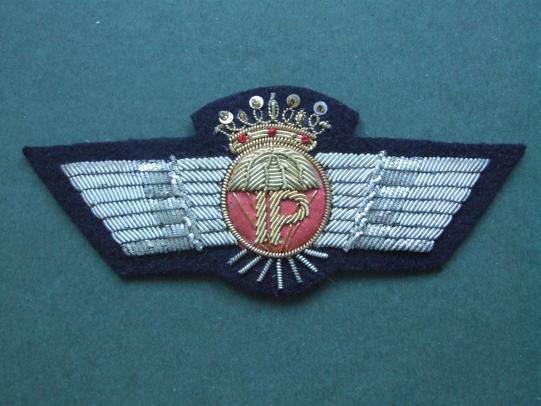 Spain Pre 1977 Parachute Instructor-Rigger Dress Uniform Wings