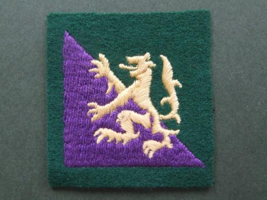 British Army Highland District, Scottish Command Patch