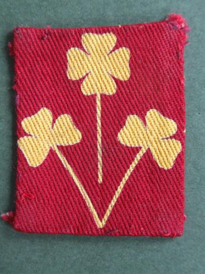 British Army Pre 1947 8th Indian Division Shoulder Patch