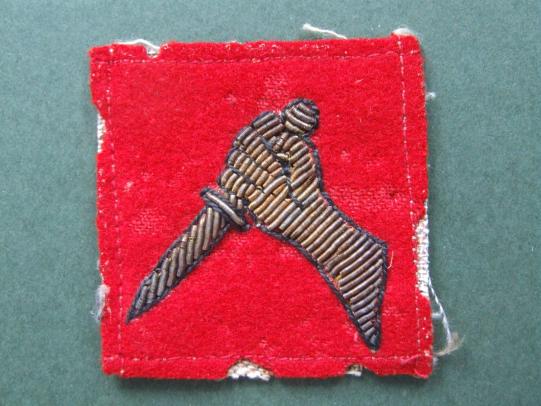 British Army Pre 1947 19th Indian Division Shoulder Patch
