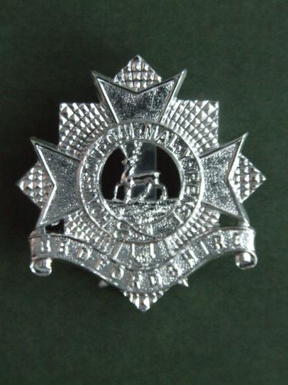 British Army The Bedfordshire Regiment Cap Badge