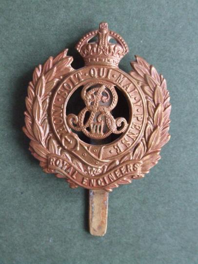 British Army The Corps of Royal Engineers Cap Badge