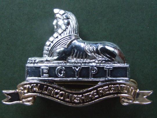 British Army The Royal Lincolnshire Regiment Cap Badge