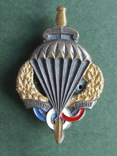 France 1970's Pre Militaire Parachute Badge