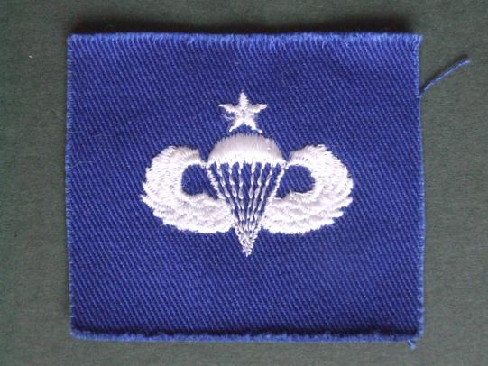 USA Air Force 1970's Senior Parachute Wings