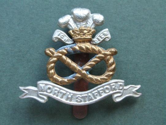 British Army The North Staffordshire Regiment (The Prince of Wales's) Cap Badge