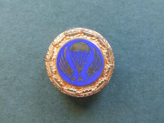 France Federation of Aeronautique Internationale Parachute Badge