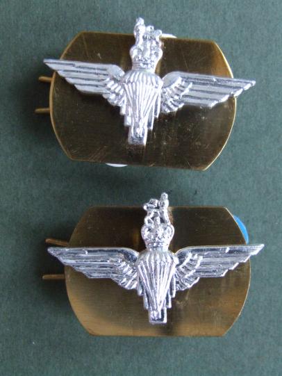 British Army Parachute Regiment Collar Badges
