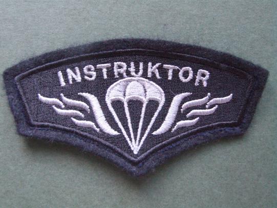 Czech Republic 6th Special Centre Parachute Instructor Wings