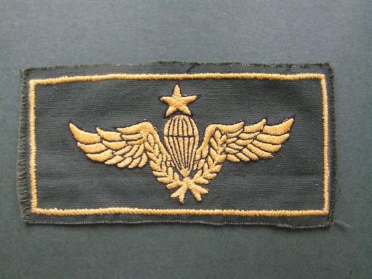 Indonesia Army Senior Instructor Parachute Wings