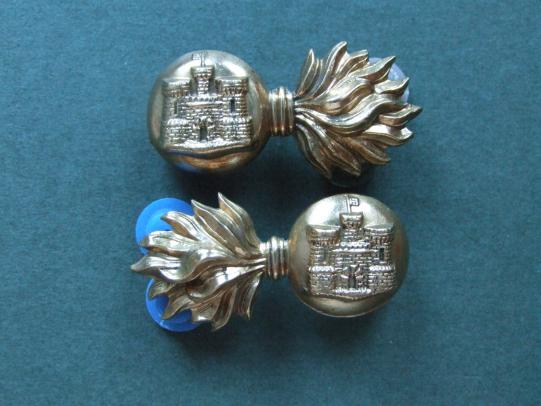 British Army The Royal Inniskilling Fusiliers Collar Badges