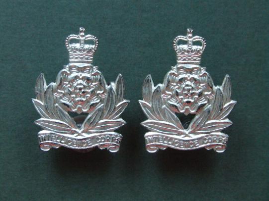 British Army Post 1953 Intelligence Corps Officers' Collar Badges