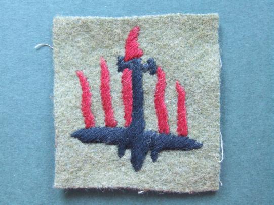 British Army WW2 5th Anti Aircraft Division Formation Patch