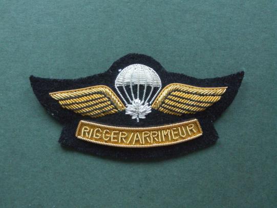 Canada Parachute Rigger Wings