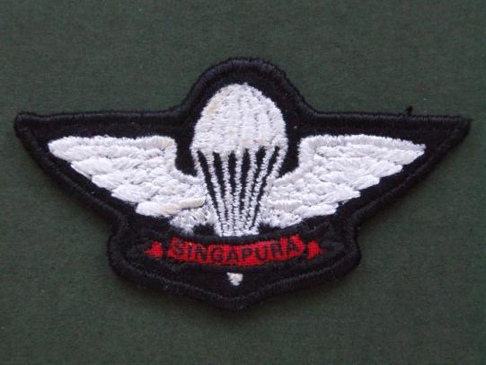 Singapore Basic Parachute Wings