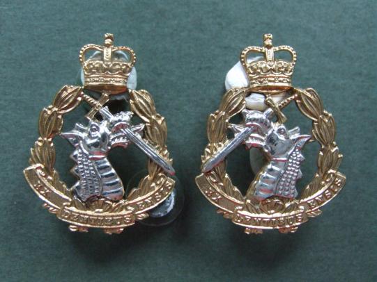 British Army Royal Army Dental Corps Post 1953 Collar Badges