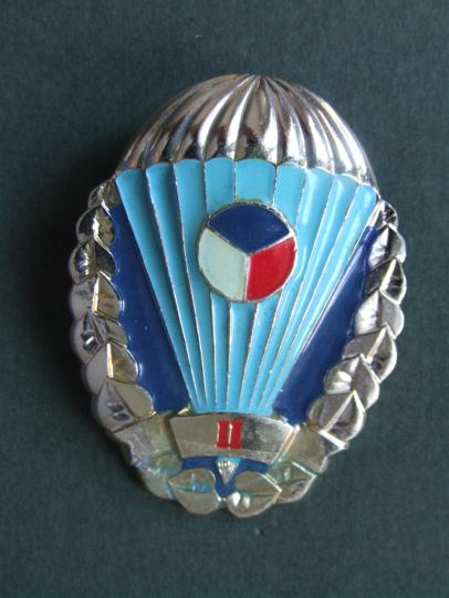 Czech Republic 1994 Pattern 2nd Class Parachute Badge