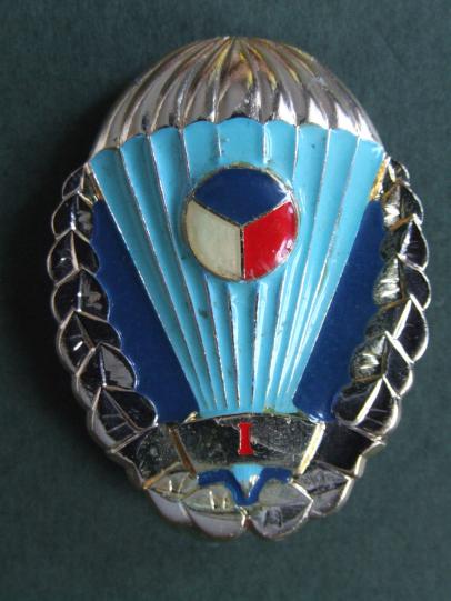 Czech Republic 1994 Pattern 1st Class Parachute Badge