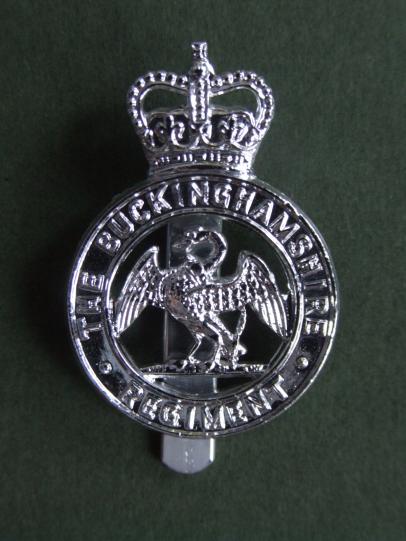 British Army Buckinghamshire Regiment (R.A.) Cap Badge