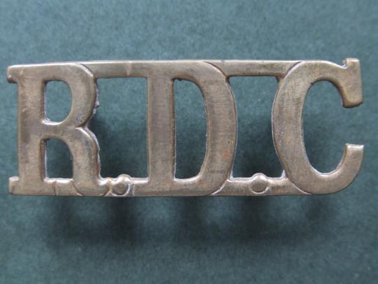 British Army Pre 1936 Royal Defence Company Shoulder Title