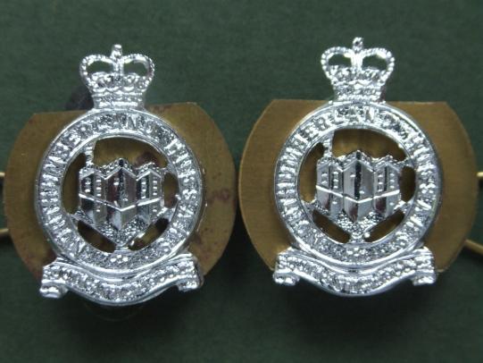 British Army The Northumberland Hussars Collar Badges