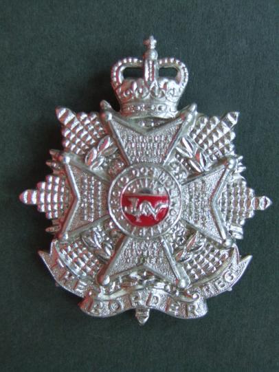 British Army The Border Regiment Post 1953 Cap Badge