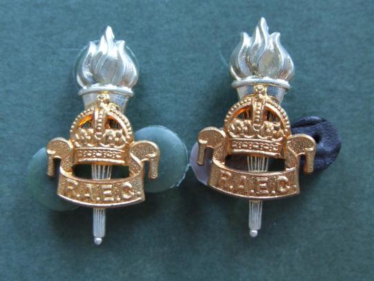 British Army Pre 1953 Royal Army Education Corps Collar Badges