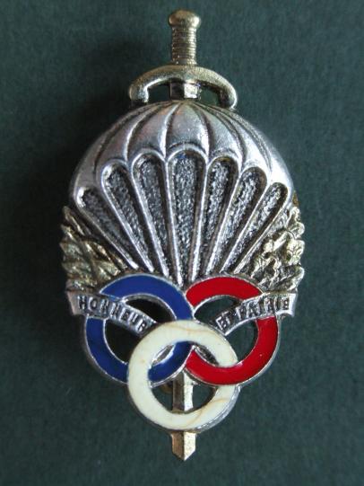 France Pre Militaire Parachute Badge