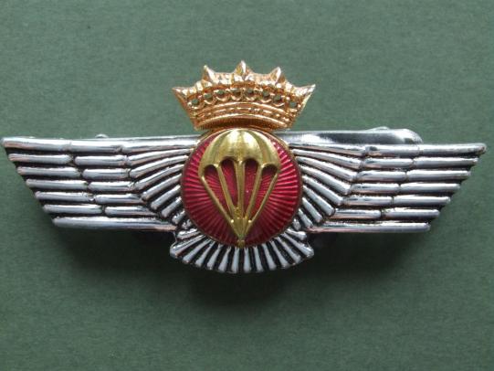 Spain Pre 1977 Parachute Qualification Wings