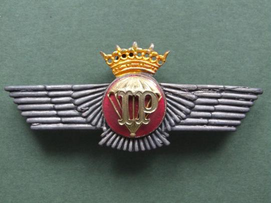 Spain Pre 1977 Parachute Instructor Rigger Qualification Wings