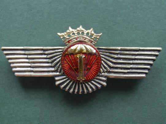 Spain Pre 1977 Parachute Instructor Qualification Wings