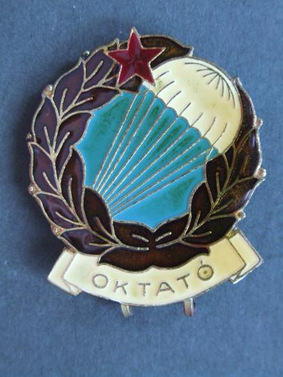 Hungary Pre 1990 Parachute Instructor Badge