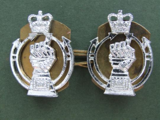 British Army The Royal Armoured Corps Collar Badges