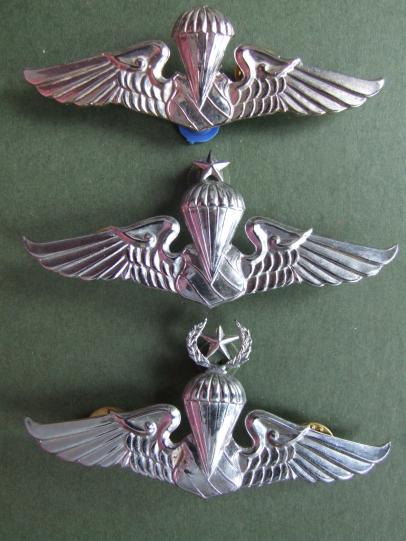 Thailand National Border Police Parachute Wings Set