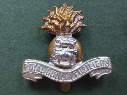 British Army The Royal Dublin Fusiliers Cap Badge