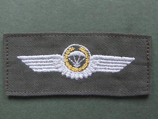 Germany Army 1985-86 Prototype Type 1, Class 1 Parachute Wings