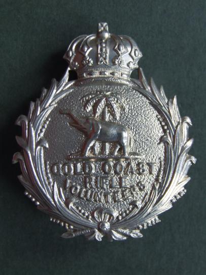 Gold Coast Rifle Volunteers 1892 -1901 Cap Badge