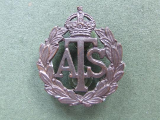 British Army Auxiliary Territorial Service Officer's Service Dress Cap Badge