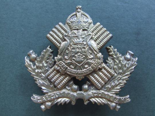 India WW1 Period Calcutta Scottish Headdress Badge