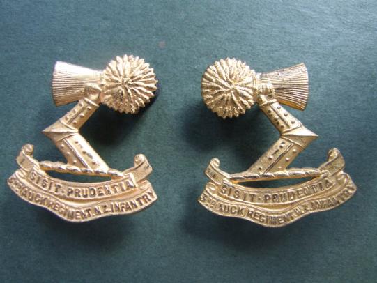 New Zealand Army 3rd (Auckland) Regiment Officer's Collar Badges